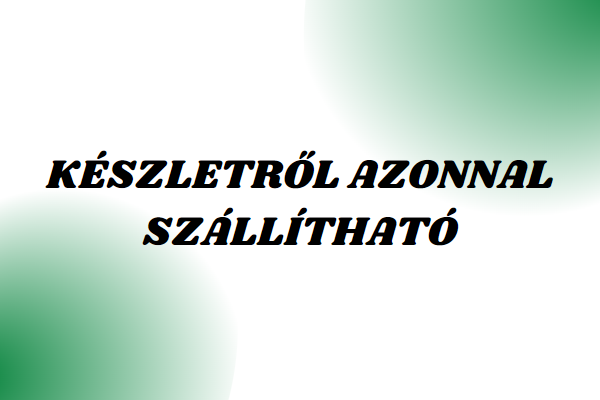 Készletről azonnal szállítható