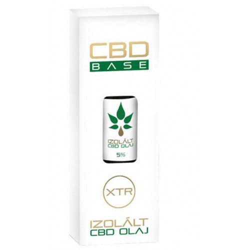 Izolált cbd olaj–5% cbd–10 ml 500 mg