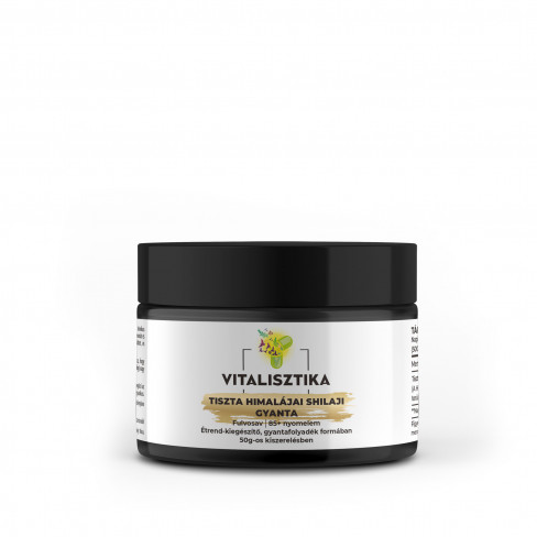 Vitalisztika shilajit gyanta 50g
