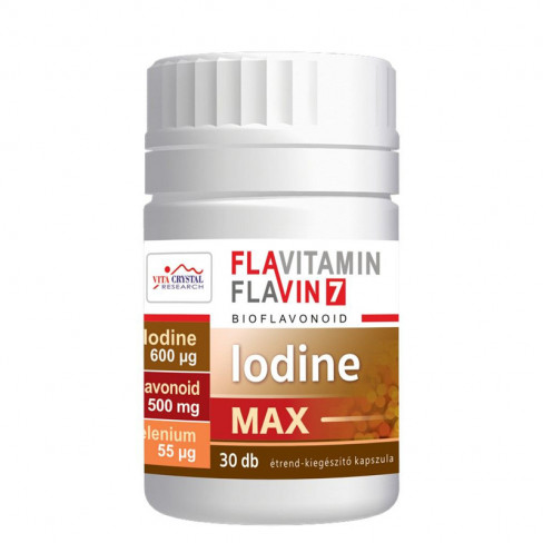 Flavitamin iodine max kapszula 30 db