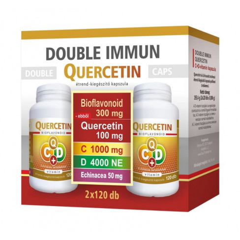 Duble immun quercetin c+d echinacea 2x120db