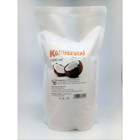 N&z kókuszolaj / kókuszzsír 1000ml (tasakos)