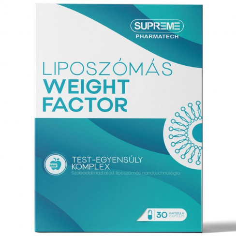 Supreme pharmatech weight factor kapszula 30 db