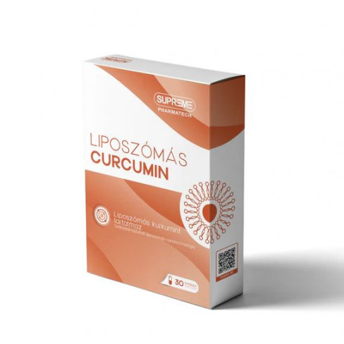 Supreme pharmatech liposzómás curcumin kapszula 30 db