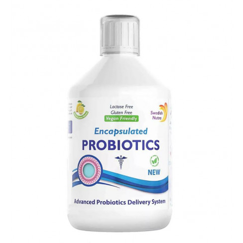 Swedish nutra probiotics folyékony probiotikum c-vitaminnal dúsítva 500ml