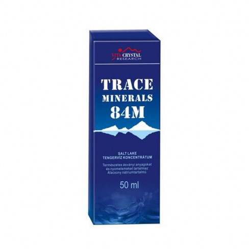 Vita crystal trace minerals 84m 50 ml 