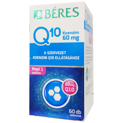 Béres q10 koenzim 60 mg tabletta 60 db 60 db