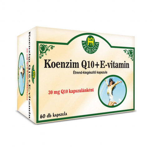 Herbária koenzim q10+e-vitamin kapszula