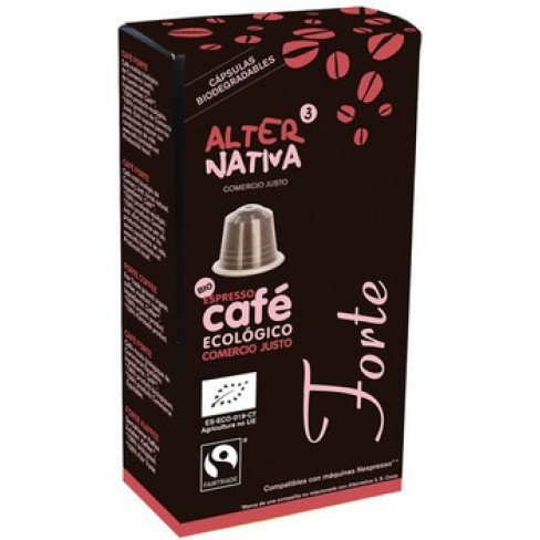 Alternativa3 forte kávé kapszula nespresso kompatibilis bio 10db