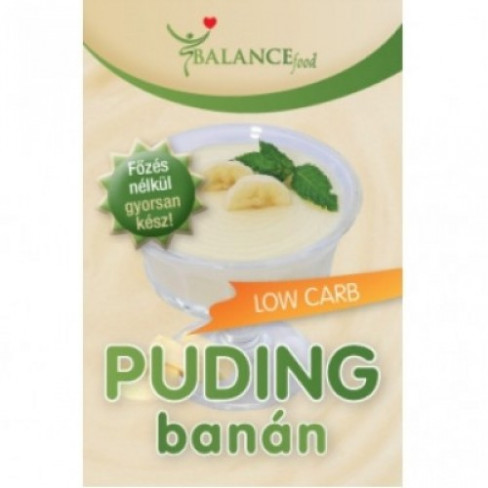 Balance food low carb instant banánpuding 60g