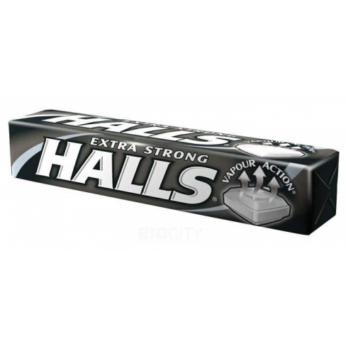 Halls cukor extra strong 34g