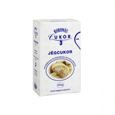 Koronás díszítő jégcukor 250g