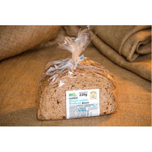 Piszkei bio kontyos kenyér szeletelt 220g