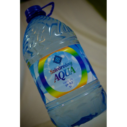 Szivárvány aqua ph 9,2 lúgos víz 5000ml