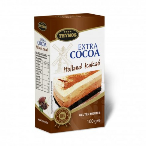 Thymos holland gluténmentes extra kakaópor 20-22 % 100g