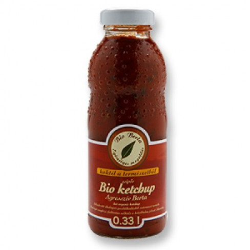 Bio berta bio ketchup agressziv 330 ml
