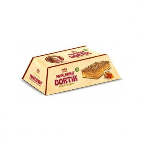 Marlenka mézes torta szelet diós 100 g