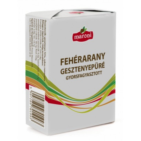 Maroni fehérarany gesztenyepüré 200 g