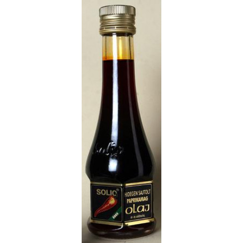 Solio hidegen sajtolt paprikaolaj édes 200 ml