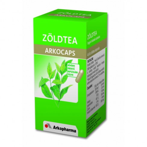 Arkocaps zöld tea kapszula 45db