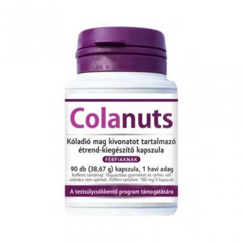Colanuts kóladió kapszula férfi 90db