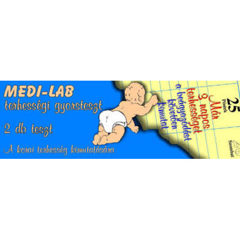 Medi-lab terhességi teszt 2db