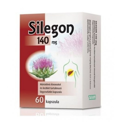 Silegon méregtelenitő kapszula 60db