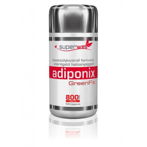 Superwell adiponix green fit 100 kapszula 100db