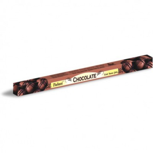 Füstölő tulasi hosszú chocolate 8db