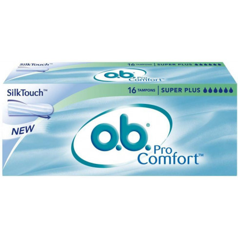 Ob tampon porcomfort super plus 16db
