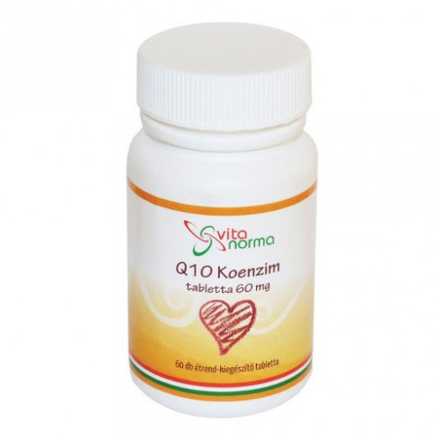 Vitanorma q10 koenzim tabletta 60mg 60db