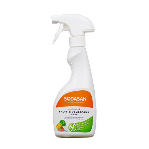Sodasan öko zöldség és gyümölcs fertőtlenítő 500ml