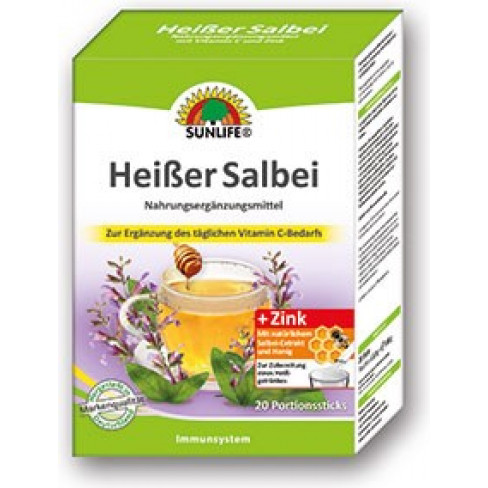 Sunlife zsálya+méz italpor