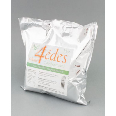 N&z 4édes (eritrit & stevia keveréke) 500g