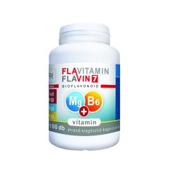 Flavitamin Magnézium+B6 vitamin 100 kapszula