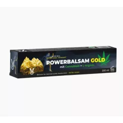   Powerbalsam Gold krém Kannabiszolajjal és L-Argininnel 200 ml