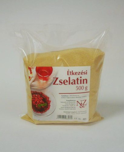 N&z étkezési zselatin 200 bloom 500g