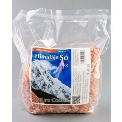   Nature cookta himalája sötét rózsaszín durva kristálysó 1000g