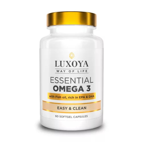 Luxoya Essential Omega-3 halolaj 60 db