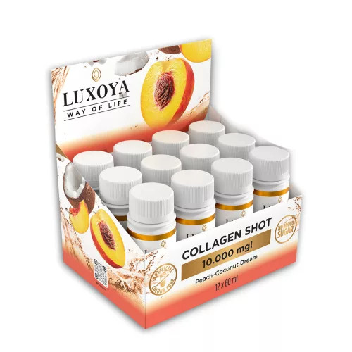 Luxoya SHOT Collagen Őszibarack 60ml
