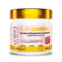   Luxoya Slim Control - Glükomannán rost italpor 300g – Málnás