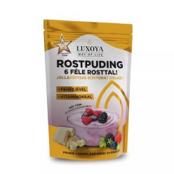   Luxoya Fiber Rostpuding - Fehér csokoládé-Erdei gyümölcs 300g