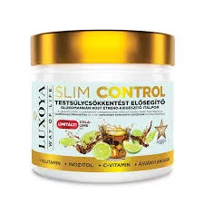 Luxoya Slim Control - Glükomannán rost italpor 300g – Cola-Lime