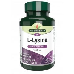 Natures Aid L-Lysine 1000 mg tabletta 60 db