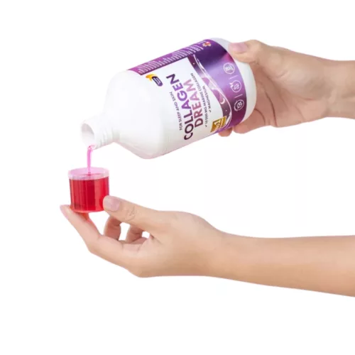 Swedish Nutra Collagen Dream – 10 000 mg folyékony halkollagén magnéziummal, ashwagandhával & relaxáló gyógynövényekkel 500 ml