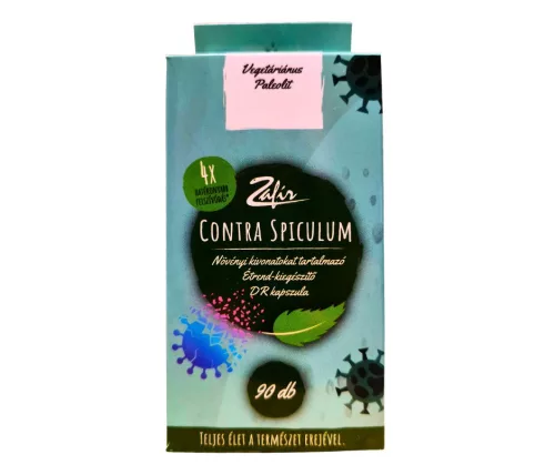 Zafír Contra Spiculum DR Kapszula 90 db – Természetes antioxidáns komplex a tüskefehérjék elleni védelem támogatására