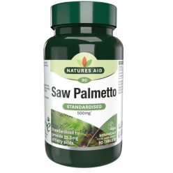 Natures Aid Fűrészpálma 500mg tabletta 90 db