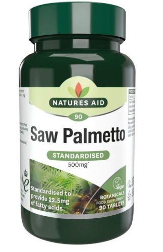 Natures Aid Fűrészpálma 500mg tabletta 90 db