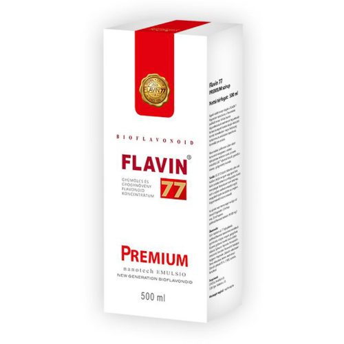Flavin77 Premium szirup 500 ml 