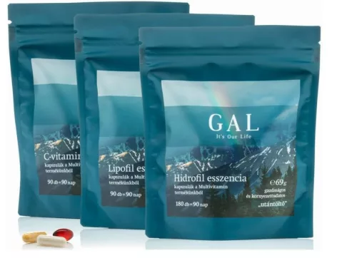 GAL Multivitamin 90+180+90 kapszula